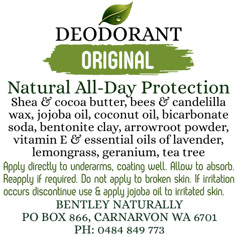 Natural 'ORIGINAL' Formula Deodorant 50g Roll-on